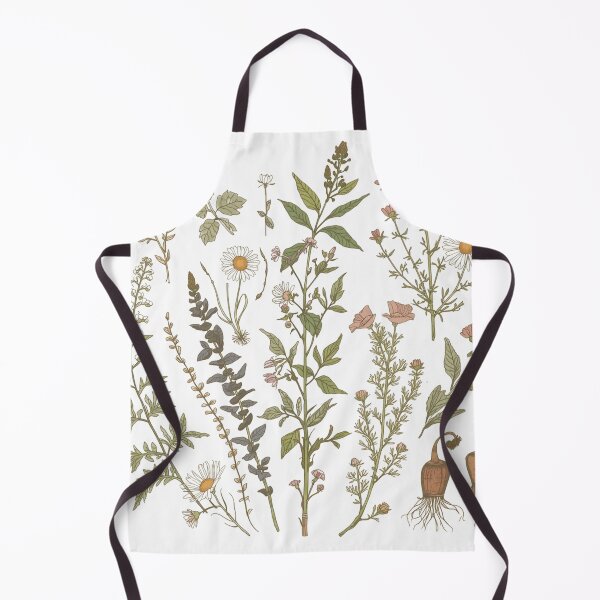 Item preview, Apothecary Herb Garden — Detailed Botanical Roots & Flowers Print designed and sold by VintageTips.
