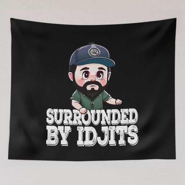 Item preview, Surrounded By Idjits Bobby Singer Supernatural designed and sold by Say It With Ink.