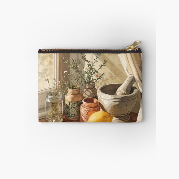 Item preview, The Herbalist's Corner — Vintage Apothecary Kitchen Shelf Art designed and sold by VintageTips.