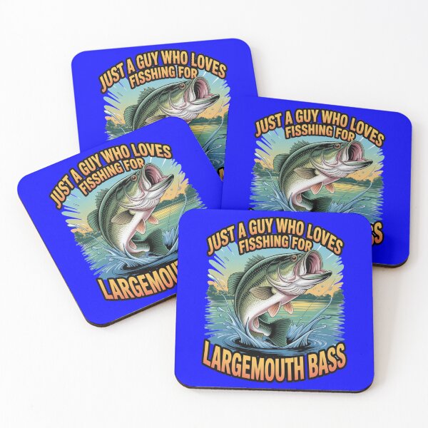 Item preview, Art Design Just A Guy Who Loves Fishing For Largemouth Bass  designed and sold by fantasticdesign.