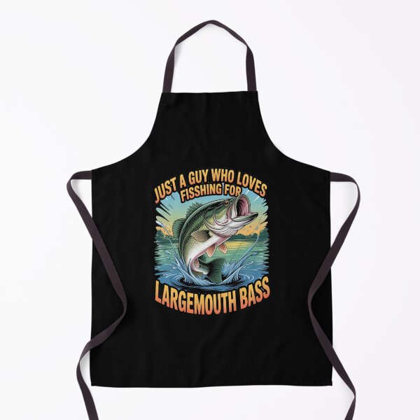 Item preview, Art Design Just A Guy Who Loves Fishing For Largemouth Bass  designed and sold by fantasticdesign.