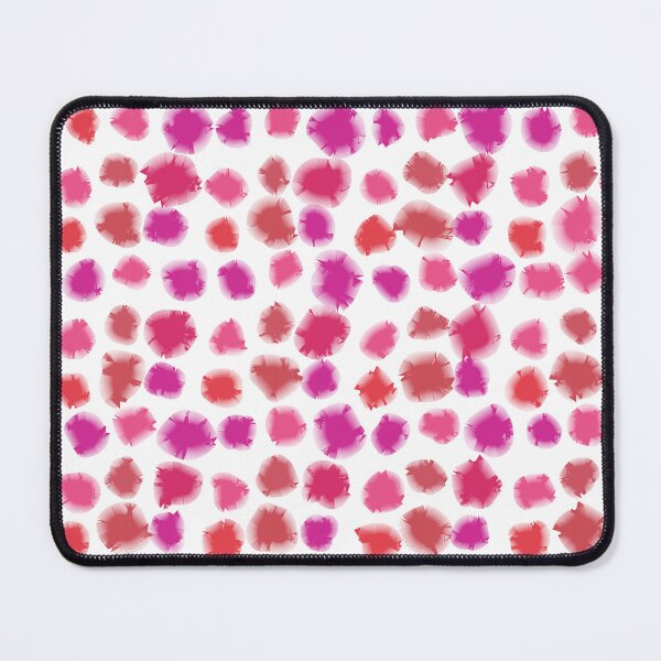 Item preview, Pink & Red Abstract Asymmetric Dot Pattern designed and sold by Caterina@.