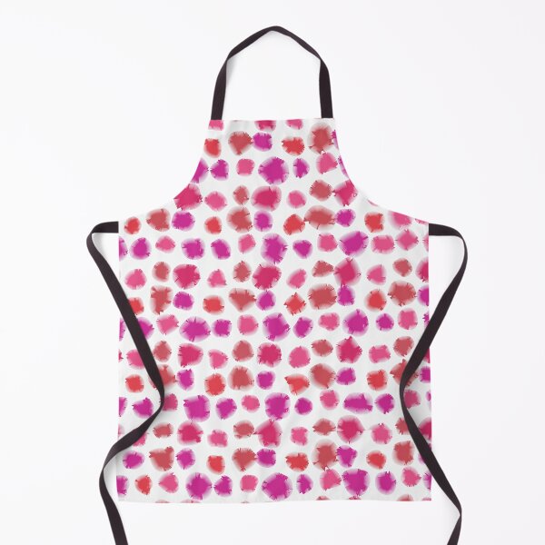 Item preview, Pink & Red Abstract Asymmetric Dot Pattern designed and sold by Caterina@.