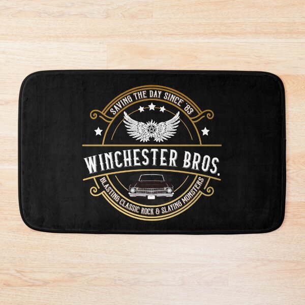 Item preview, Winchester Bros Saving The Day Since 83 Supernatural designed and sold by Say It With Ink.