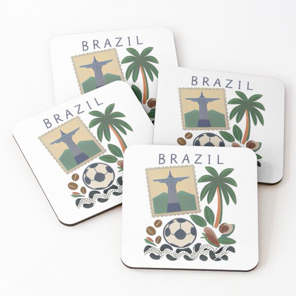 Item preview, Brazil Aesthetic Illustration | Rio Carnival & Tropical Vibes | Colorful Brazil Travel Art Design designed and sold by Mialunaa.