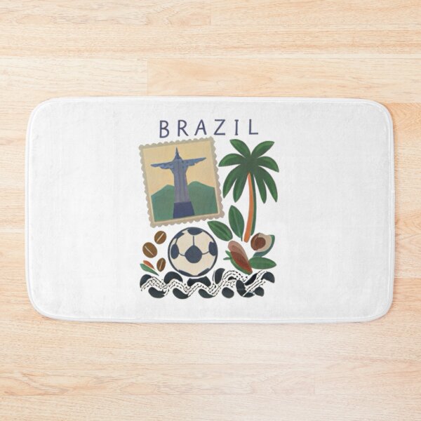 Item preview, Brazil Aesthetic Illustration | Rio Carnival & Tropical Vibes | Colorful Brazil Travel Art Design designed and sold by Mialunaa.