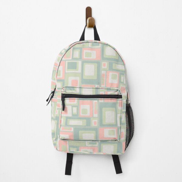 Item preview, 2000s revival midcentury mod squares_watermelon pastels designed and sold by quinnhopp.