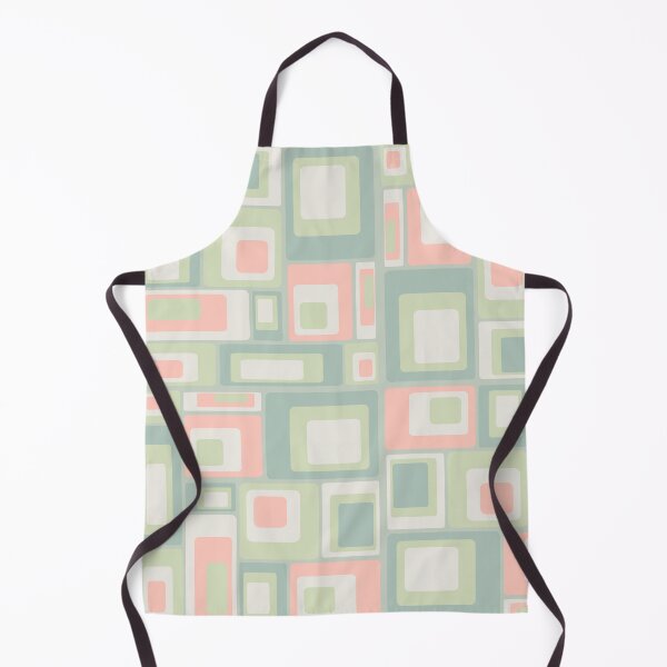 Item preview, 2000s revival midcentury mod squares_watermelon pastels designed and sold by quinnhopp.