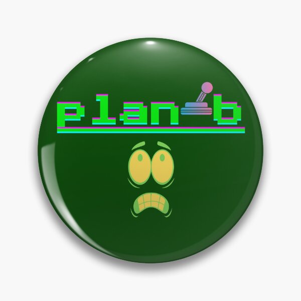 Artikelvorschau, Plan B Clutch Symbol - Funny Anxiety Face Graphic Design. entworfen und verkauft von LunaPrintCo.
