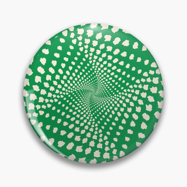 Item preview, Verdant Spiral Scatter – Organic Abstract Pattern with Flowing Motion designed and sold by Helmina Groper.