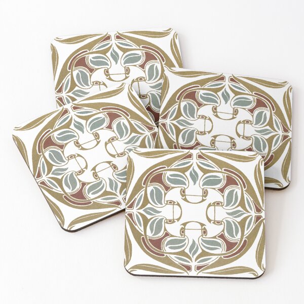Item preview, Art Nouveau Floral Medallion designed and sold by interdesigner.