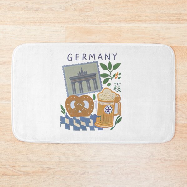 Item preview, Germany Aesthetic Illustration | Berlin City & Bavarian Vibes | German Travel Art Design designed and sold by Mialunaa.