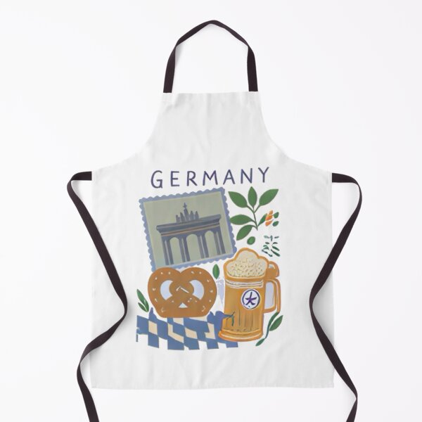 Item preview, Germany Aesthetic Illustration | Berlin City & Bavarian Vibes | German Travel Art Design designed and sold by Mialunaa.