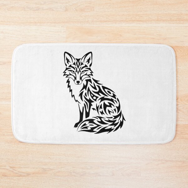 Item preview, Tribal Fox Illustration – Stylized Geometric Fox Line Art designed and sold by ArcticFoxStudio.