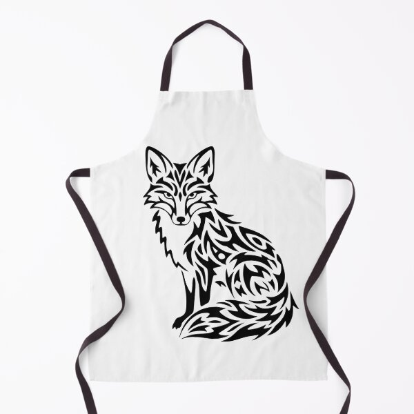 Artikelvorschau, Stammesfuchs-Illustration – Stilisierte geometrische Fuchs-Linienzeichnung entworfen und verkauft von ArcticFoxStudio.