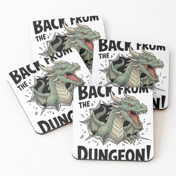 Item preview, Fantasy Dragon Myth Design, Back from the Dungeon Legendary Creature Art, Epic RPG Gamer Graphic designed and sold by ColorFlick.
