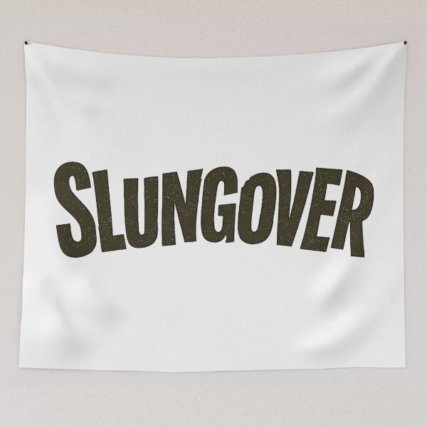 Item preview, SLUNGOVER – Crooked Hangover Typography Shirt designed and sold by gahteeriffico.