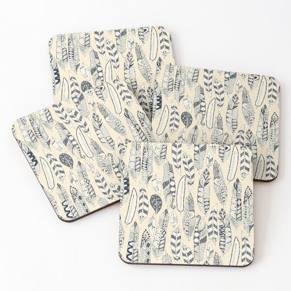Item preview, joyful feathers cream designed and sold by scrummy.