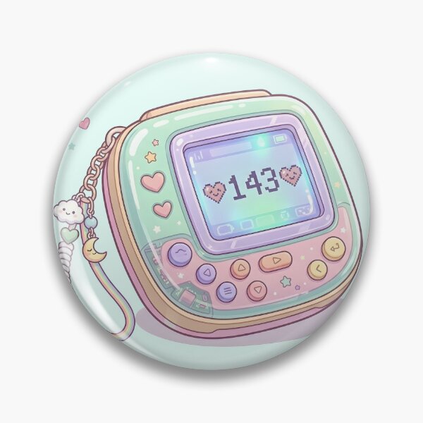 Item preview, 90s Beeper Pager 143 Love Message Kawaii designed and sold by LMDIGITAL6.