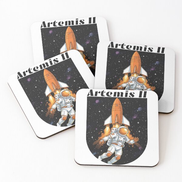 Item preview, Artemis II Rocket Astronaut Moon Landing designed and sold by ReuvenStore.