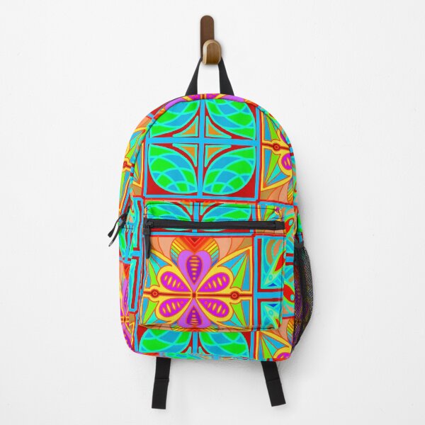 Item preview, Colorful Folk‑Inspired Tile Pattern designed and sold by anamariafischer.