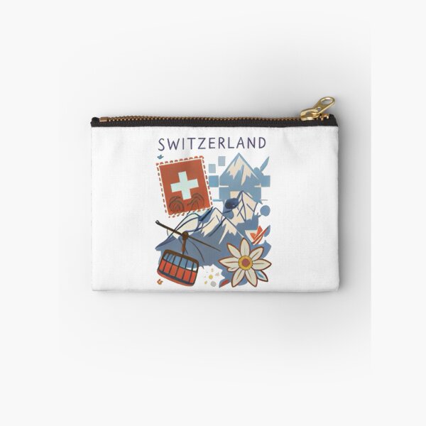 Item preview, Switzerland Aesthetic Illustration | Alps Mountain & Lake Vibes | Swiss Travel Nature Art Design designed and sold by Mialunaa.