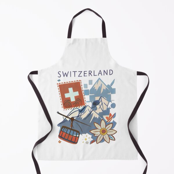Item preview, Switzerland Aesthetic Illustration | Alps Mountain & Lake Vibes | Swiss Travel Nature Art Design designed and sold by Mialunaa.