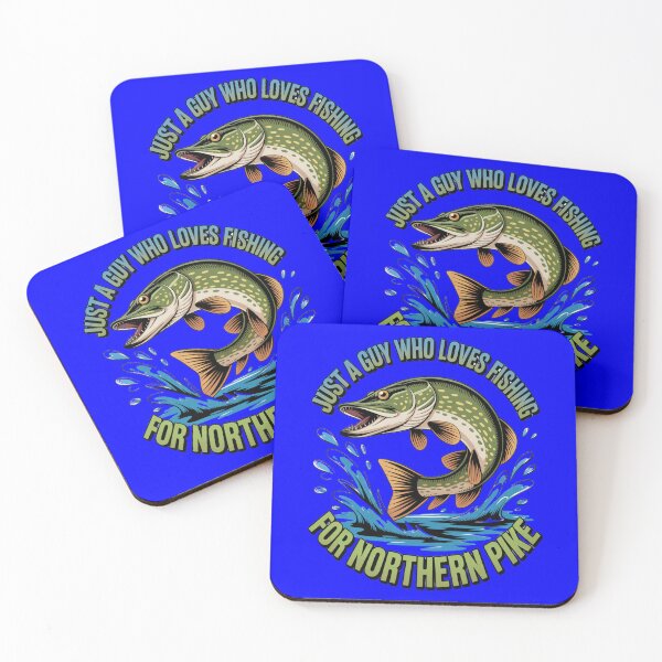 Item preview, Just A Guy Who Loves Fishing For Northern Pike Art Design designed and sold by fantasticdesign.