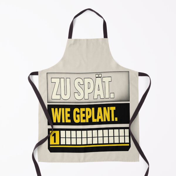 Item preview, German Transit Humor Shirt – ZU SPÄT. WIE GEPLANT. designed and sold by POD DYNASTY.