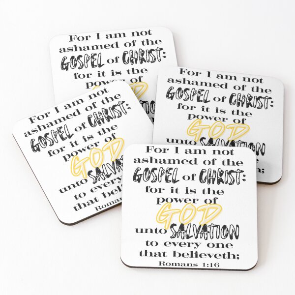 Item preview, Romans 1:16 designed and sold by DeeFran Designs.