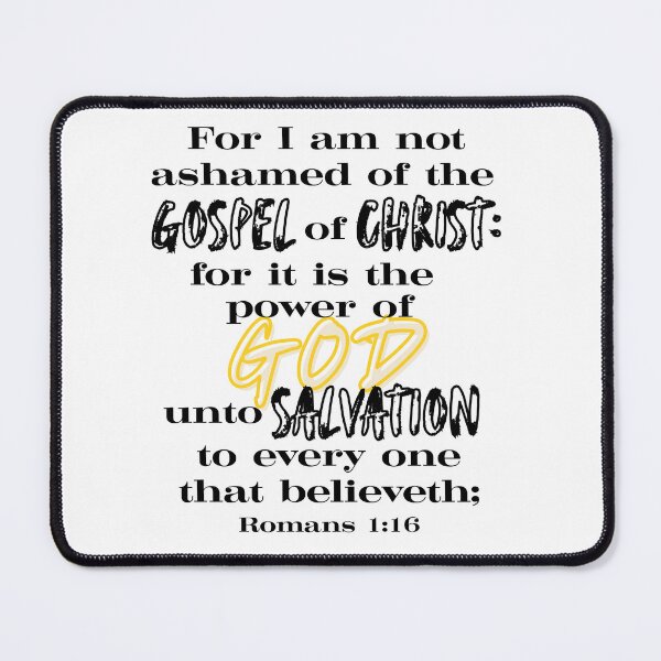 Item preview, Romans 1:16 designed and sold by DeeFran Designs.