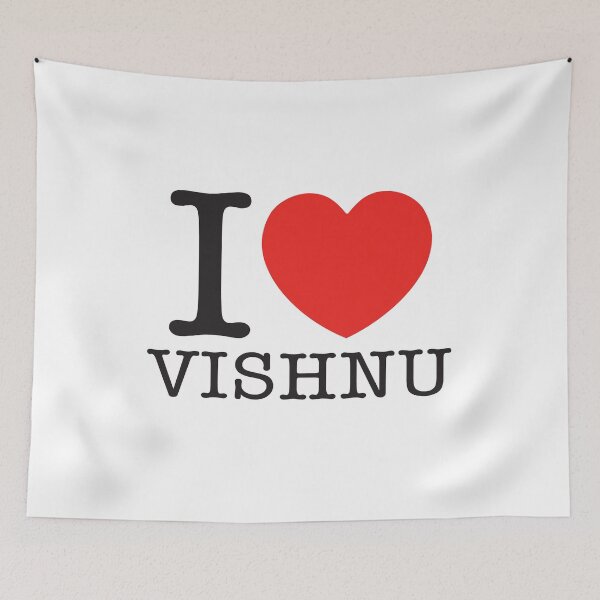 Item preview, I Love Vishnu designed and sold by shitpostee.