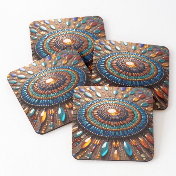 Item preview,  Radiant Solar Jewelry Mosaic designed and sold by Serene Strokes Art.