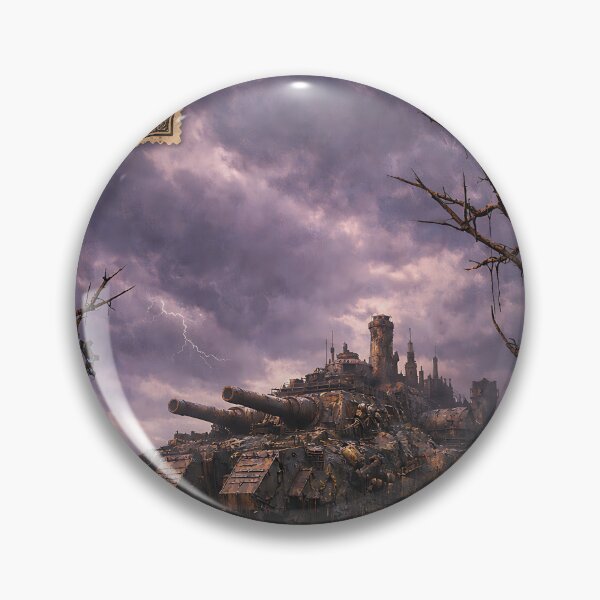 Item preview, The Iron-Thistle Moors - Steampunk Landscape designed and sold by bapupa.
