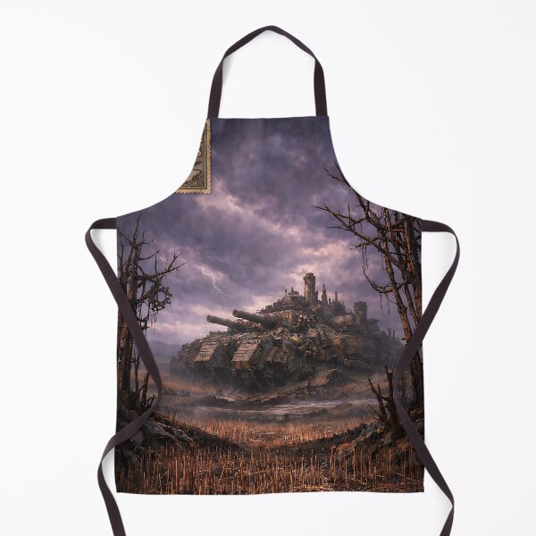 Item preview, The Iron-Thistle Moors - Steampunk Landscape designed and sold by bapupa.