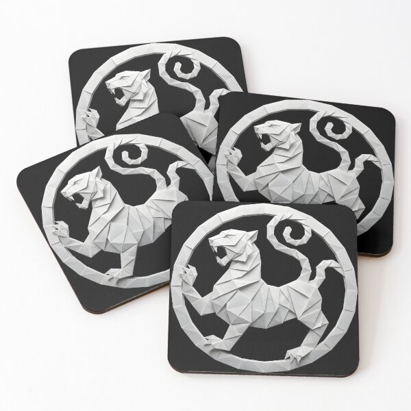 Item preview, Shotokan Tiger - Origami Series Poster designed and sold by Dojo Geijutsu.