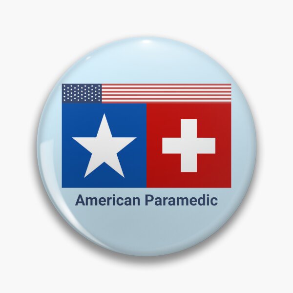 Item preview, Proud American Paramedic Patriotic EMS Design designed and sold by Sachie's Studio.