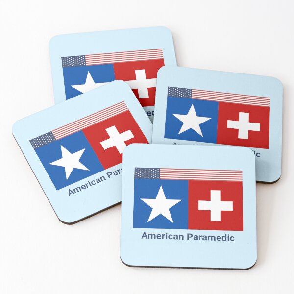 Item preview, Proud American Paramedic Patriotic EMS Design designed and sold by Sachie's Studio.