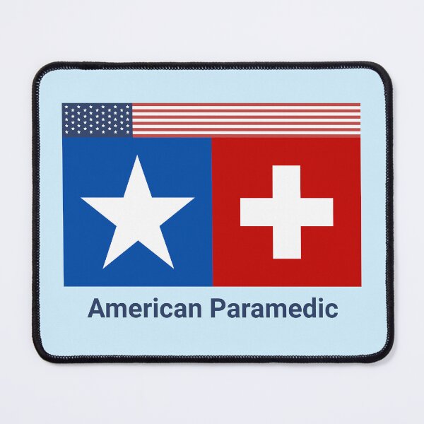 Item preview, Proud American Paramedic Patriotic EMS Design designed and sold by Sachie's Studio.