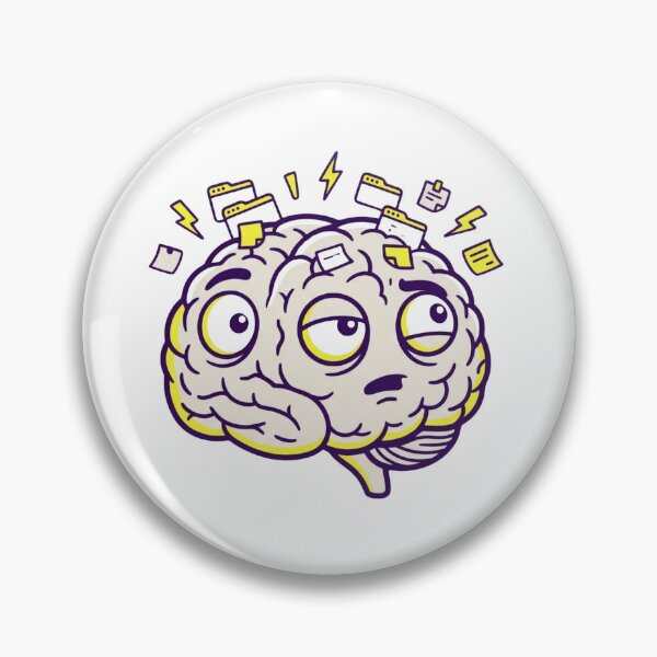 Item preview, ADHD Brain With 47 Tabs Open Funny Neurodivergent Gift designed and sold by CHAOS_CLUB.