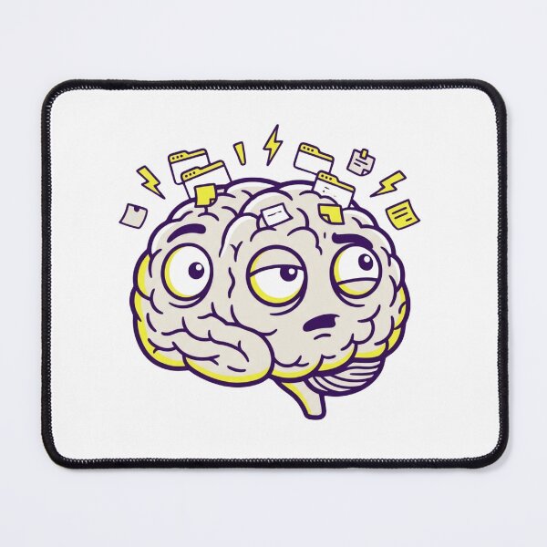 Item preview, ADHD Brain With 47 Tabs Open Funny Neurodivergent Gift designed and sold by CHAOS_CLUB.