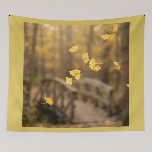 Item preview, Falling Ginkgo Leaves designed and sold by Tridentulus.