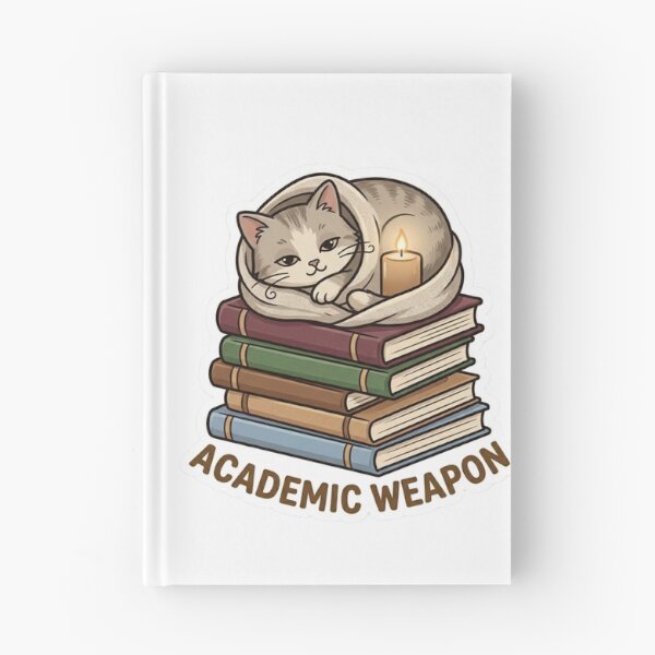 Item preview, “Academic Weapon” Study Sticker designed and sold by carolscoons.