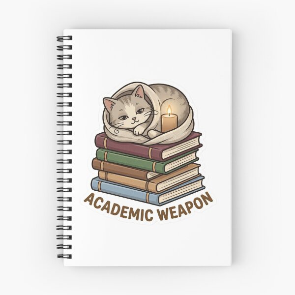 Item preview, “Academic Weapon” Study Sticker designed and sold by carolscoons.