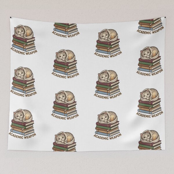 Item preview, “Academic Weapon” Study Sticker designed and sold by carolscoons.