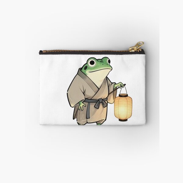 Item preview, Cute Frog Samurai Japanese Lantern Aesthetic designed and sold by VibeFactoryOfc.