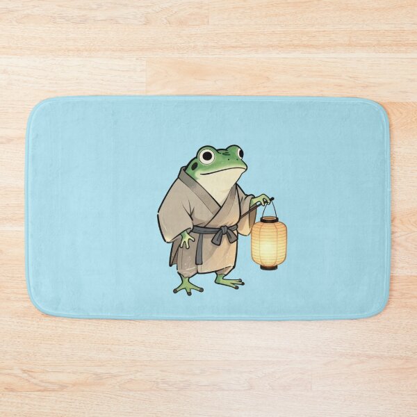 Item preview, Cute Frog Samurai Japanese Lantern Aesthetic designed and sold by VibeFactoryOfc.