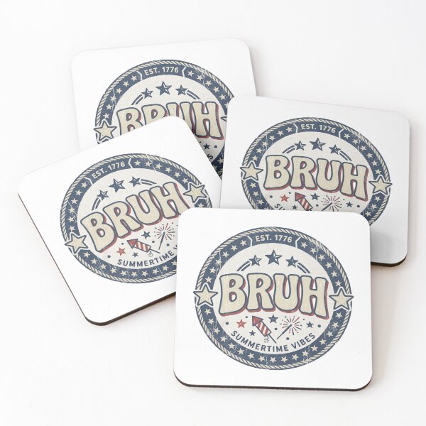 Item preview, Bruh retro style theme 4th designed and sold by CREATINGMAD.