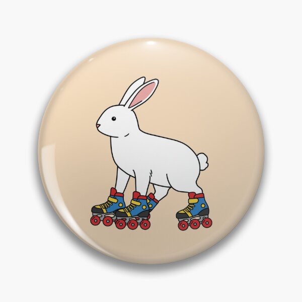 Artikelvorschau, Kaninchen auf Rollschuhen entworfen und verkauft von UsagiPrint.