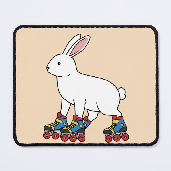 Item preview, Rabbit on Roller Skates designed and sold by UsagiPrint.